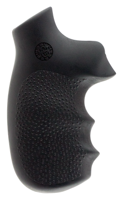 Hogue 48000 OverMolded Monogrip Black Rubber Finger Grooves Grip for Colt Detective Special/Diamondback/Cobra