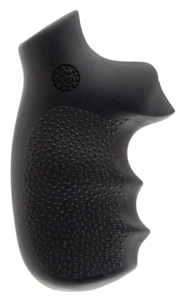 Hogue 48000 OverMolded Monogrip Black Rubber Finger Grooves Grip for Colt Detective Special/Diamondback/Cobra