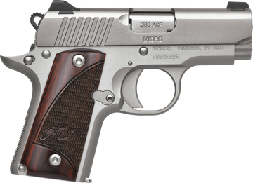 Kimber Micro Stainless Rosewood NS .380 ACP 2.75" 7+1 Semi-Auto Pistol