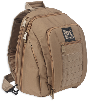 Bulldog BDT Tactical Sling Pack Small Tan Nylon CCW