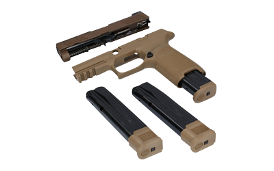 Sig Sauer X-Change Kit M18 9mm Luger 3.9" Coyote Tan 17/21 Rd