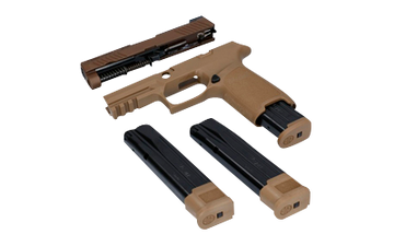Sig Sauer X-Change Kit M18 9mm Luger 3.9" Coyote Tan 17/21 Rd