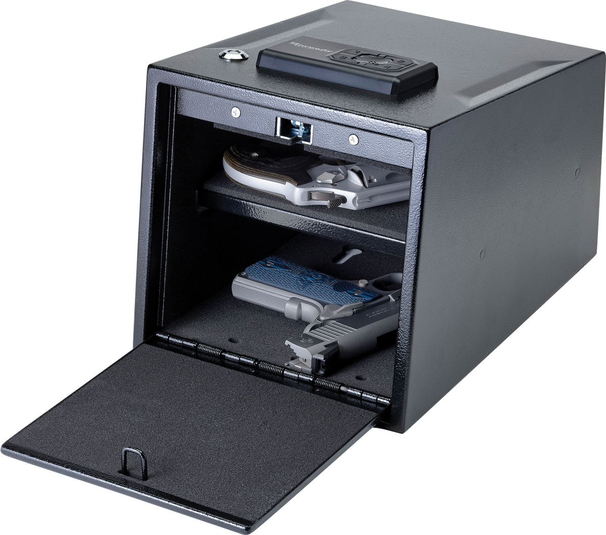 Hornady Two Gun Keypad Vault Gun Safe 16 Gauge Steel Black