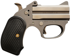 Bond Arms Honey B Stinger RS 22 LR 3" 2-Rd Break-Action Derringer - Matte Stainless/Black B6 Grips