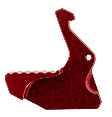 Rise Armament RA-212 Extended Charging Handle Latch Red Aluminum - Mil-Spec AR-15