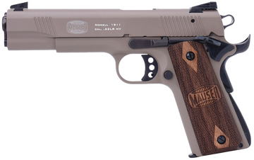 Mauser Rimfire 1911 22 LR 5" 10+1 Semi-Auto Pistol - Tan Aluminum Slide/Frame