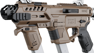 Recover Innovations P-IX+MG Pistol Stabilizer Kit w/ Metal Front Guard - Tan
