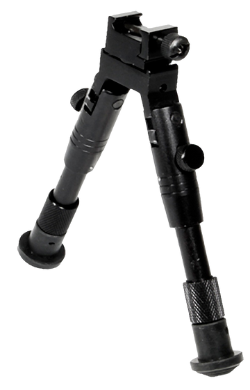 UTG TL-BP28S Shooter's SWAT Bipod 6.2-6.7" Matte Black Aluminum