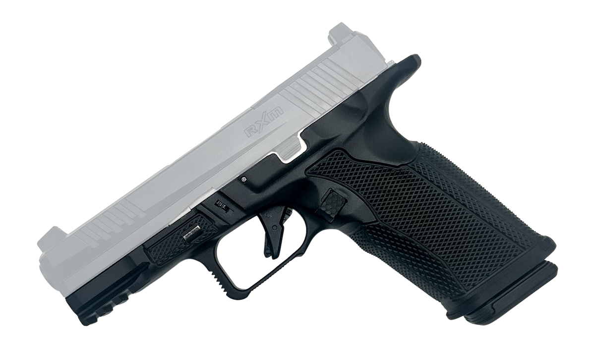 Icarus Precision A.C.E. RXM X 9mm Luger Grip Module - Black Frame