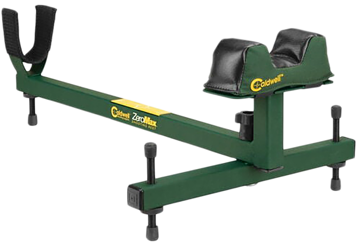 Caldwell ZeroMax Shooting Rest Medium Varmint Front Bag Empty Green Metal