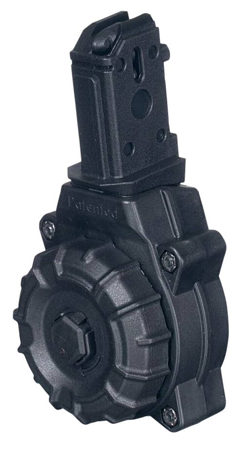 ProMag DRMA29 9mm Luger 30-Rd Drum Black Polymer for CZ Scorpion