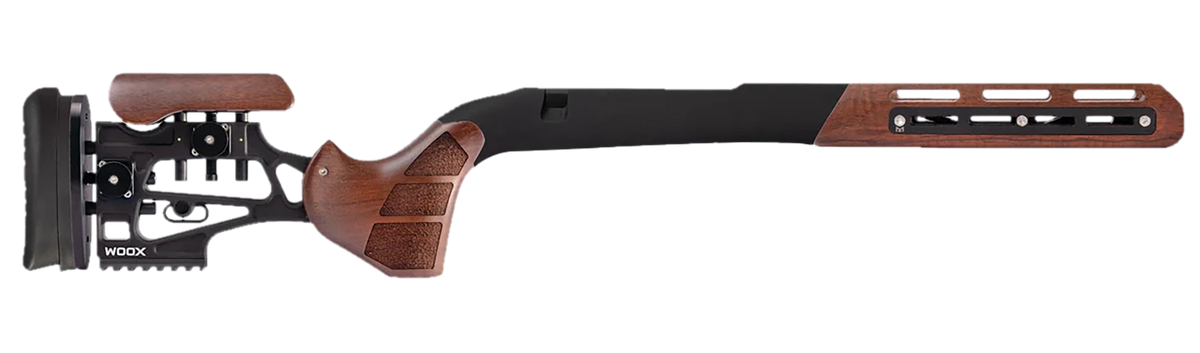 WOOX Furiosa Chassis Walnut Aluminum/Wood Fits Ruger 10/22 Bolt Action 31" OAL
