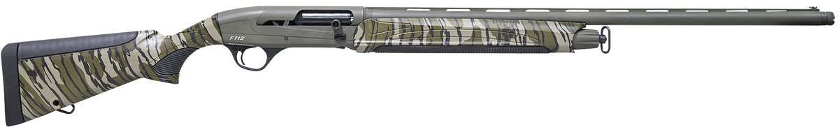 Pointer Field Tek FT12 12 Gauge 28" 5+1 3" Semi-Auto Shotgun - OD Green Cerakote / Mossy Oak Bottomland