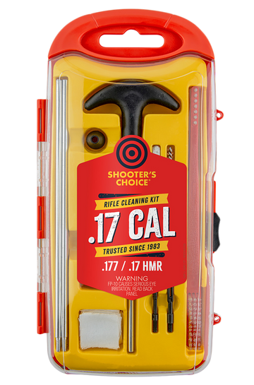 Shooters Choice SHFSRK17 Gun Rod Cleaning Kit .17 Cal Rifle