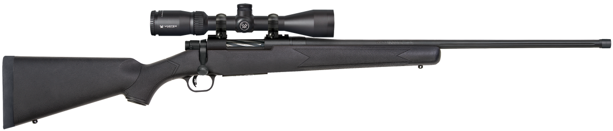 Mossberg Patriot w/Optic 6.5 PRC 24" 4+1 Bolt-Action Rifle - Vortex Crossfire II 3-9x40mm