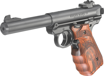 Ruger Mark IV Target 22 LR 10+1 5.50" Stainless Bull Barrel Semi-Auto Pistol
