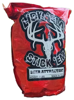 Mclane Group Lick'Em Stick'Em Deer Attractant 4lb Granular Powder - Case of 10