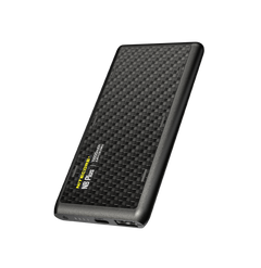Nitecore NB Plus 10000mAh Carbon Fiber USB-C Power Bank - IPX7 Waterproof