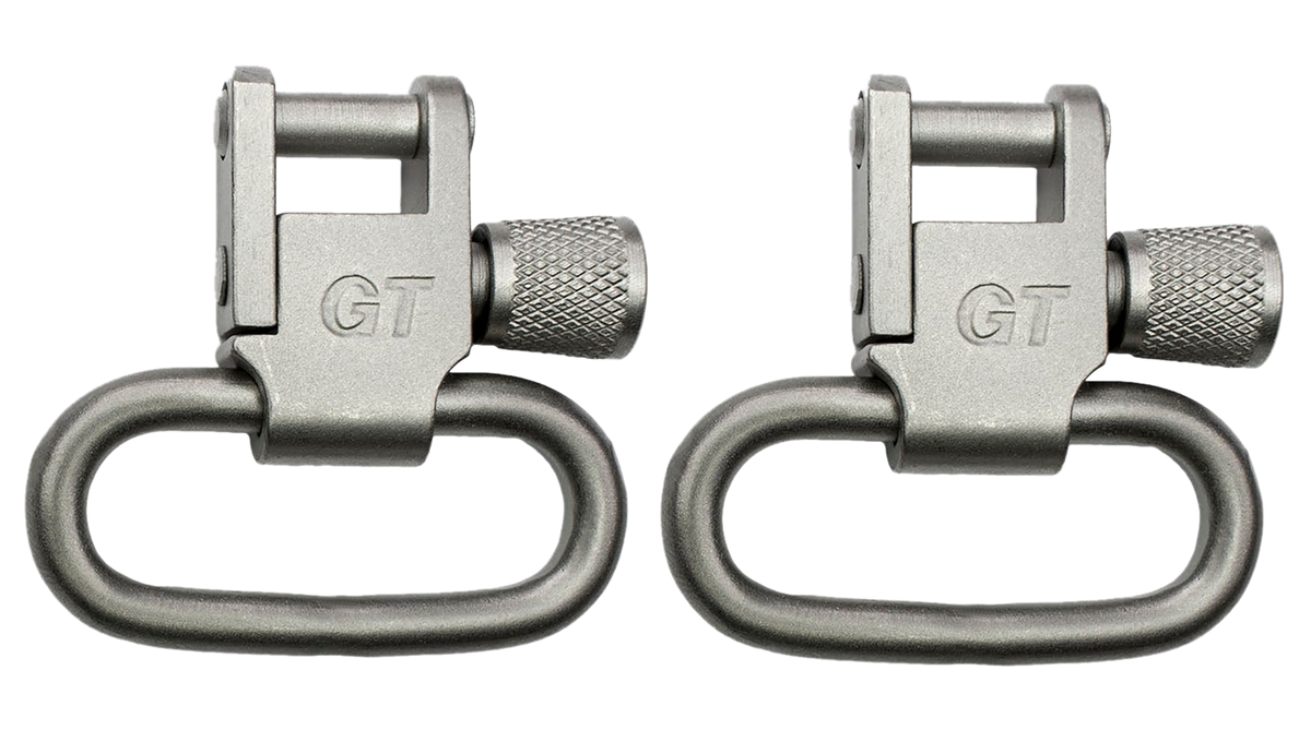GrovTec GTSW03 1" Locking Swivel Set Satin Nickel Steel