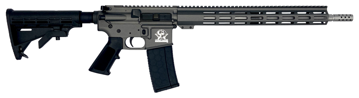 Great Lakes Firearms GL15 223 Wylde 16" 30+1 Semi-Auto Rifle - Tungsten