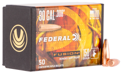 Federal Fusion Component 30 Cal .308 150gr Soft Point Reloading Bullets - 50/Box
