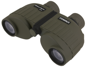 Steiner 2033 Military-Marine 8x30mm Porro Prism Sports-Auto Focus Binoculars - OD Green Makrolon Rubber Armor