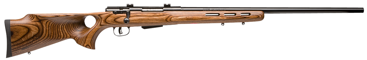 Savage 25 Lightweight Varminter-T 222 Rem 24" 4+1 Bolt Action Rifle - Thumbhole Laminate