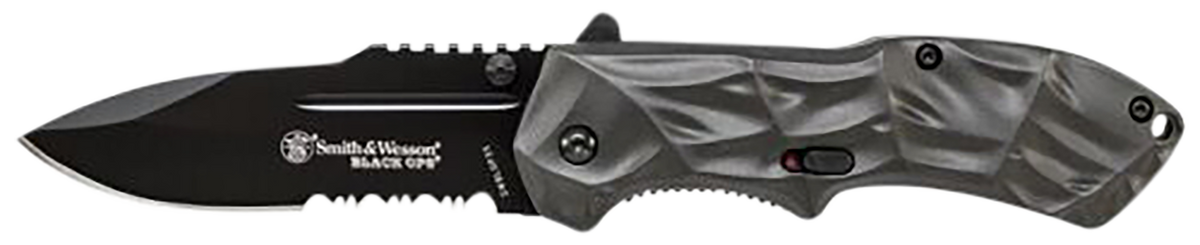 Smith & Wesson Knives Black Ops 3.4" Tanto Folding Knife 4034 SS