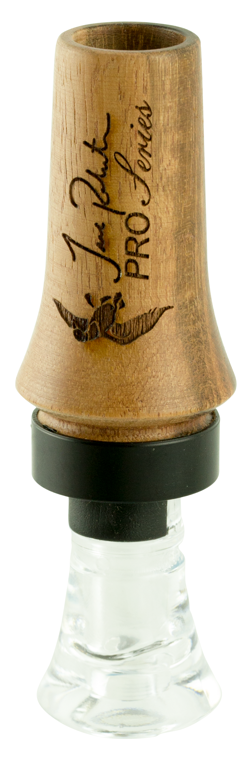 Duck Commander Jase Pro Series Double Reed Mallard Hen Duck Call - Natural Tigerwood