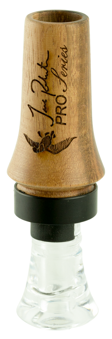 Duck Commander Jase Pro Series Double Reed Mallard Hen Duck Call - Natural Tigerwood