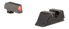 Trijicon HD Night Sight Set Green Tritium Fiber Optic Front / Green Tritium Rear - Glock MOS 17/19/34