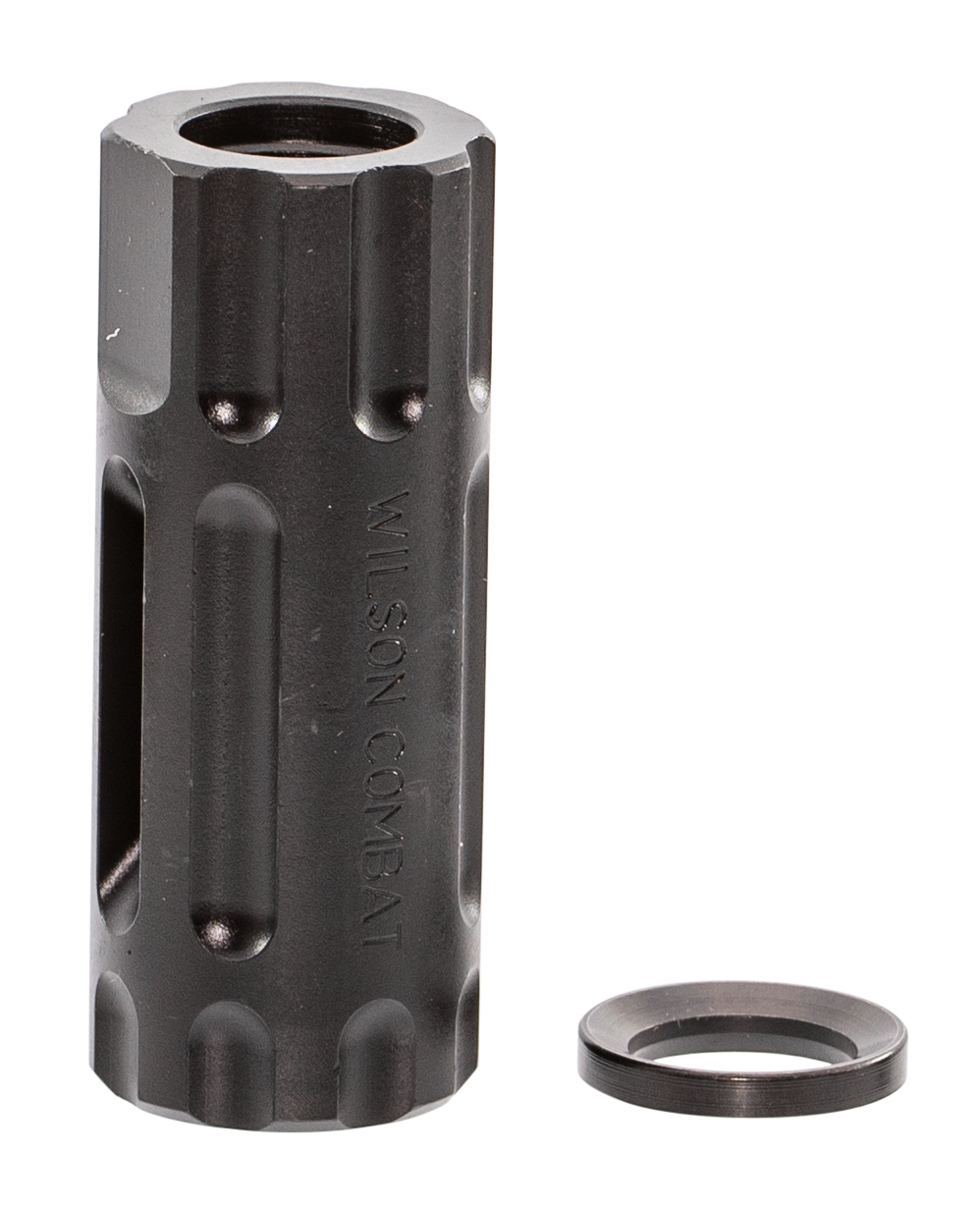 Wilson Combat Q-Comp Muzzle Brake 5.56x45mm NATO 1/2x28 Melonite QPQ Steel