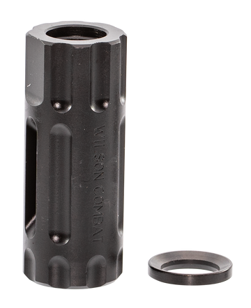Wilson Combat Q-Comp Muzzle Brake 5.56x45mm NATO 1/2x28 Melonite QPQ Steel