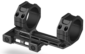 Swampfox Optics Freedom Mount 30mm Cantilever Scope Mount - Black 7075 Aluminum