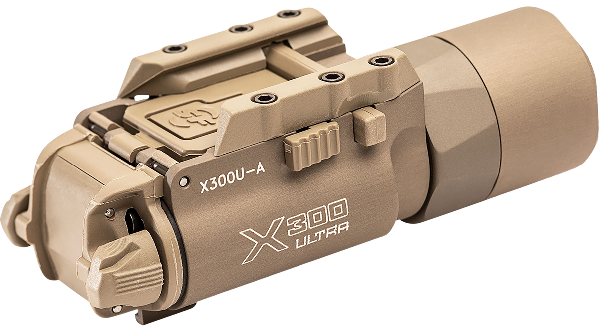 Surefire X300U-A-TN Ultra Weapon Light 1,000 Lumens White LED - Tan