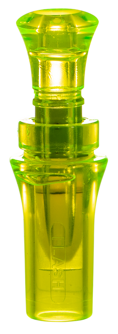 Duck Commander Flash Double Reed Mallard Hen Duck Call - Yellow Acrylic