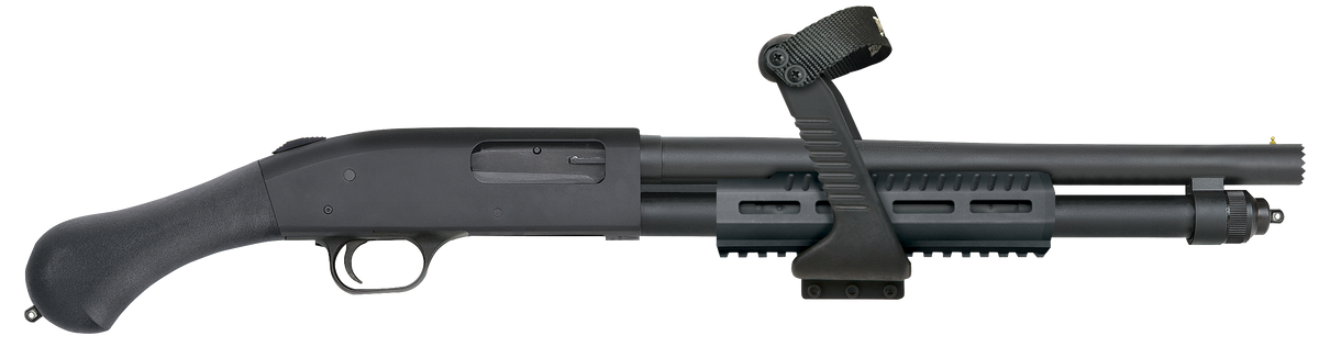Mossberg 590 Shockwave Shock 'N' Saw 12 Gauge 14.38" 5+1 Pump Shotgun - Blued Fixed Raptor Grip