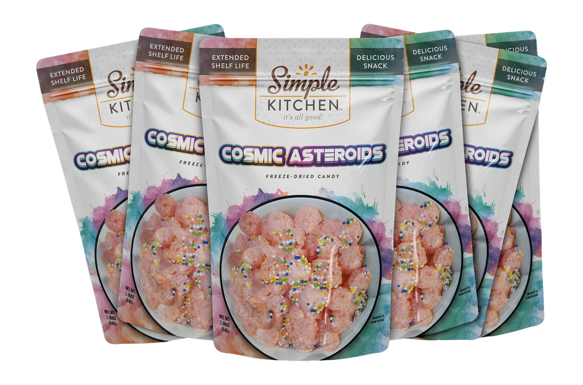Wise Foods Cosmic Asteroids Freeze Dried Emergency Food 6-Count