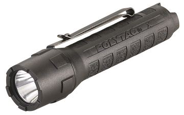 Streamlight PolyTac X Flashlight 35/260/600 Lumens White LED - 5.46" Black Polymer