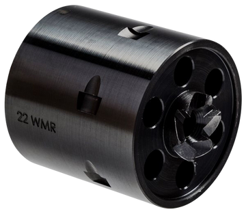 Heritage Mfg 22 WMR 6rd Replacement Cylinder for Rough Rider Revolver - Black Oxide Steel