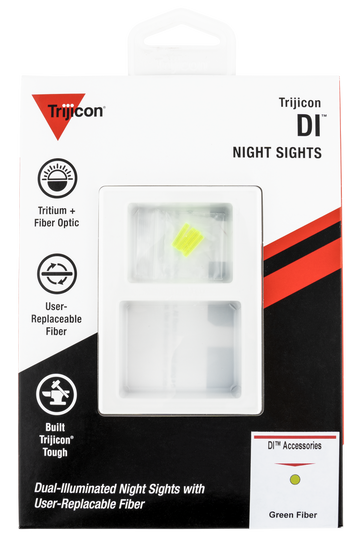 Trijicon AC50010 DI Fiber Optic Set Green - Handgun Replacement