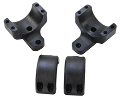 DNZ Game Reaper 2 2-Pc Scope Mount & Ring Combo 30mm X-High Matte Black - Browning A-Bolt 3