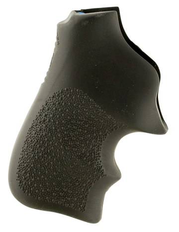 Hogue 78020 Tamer Cushion Rubber Grip with Finger Grooves Black for Ruger LCR/LCRx