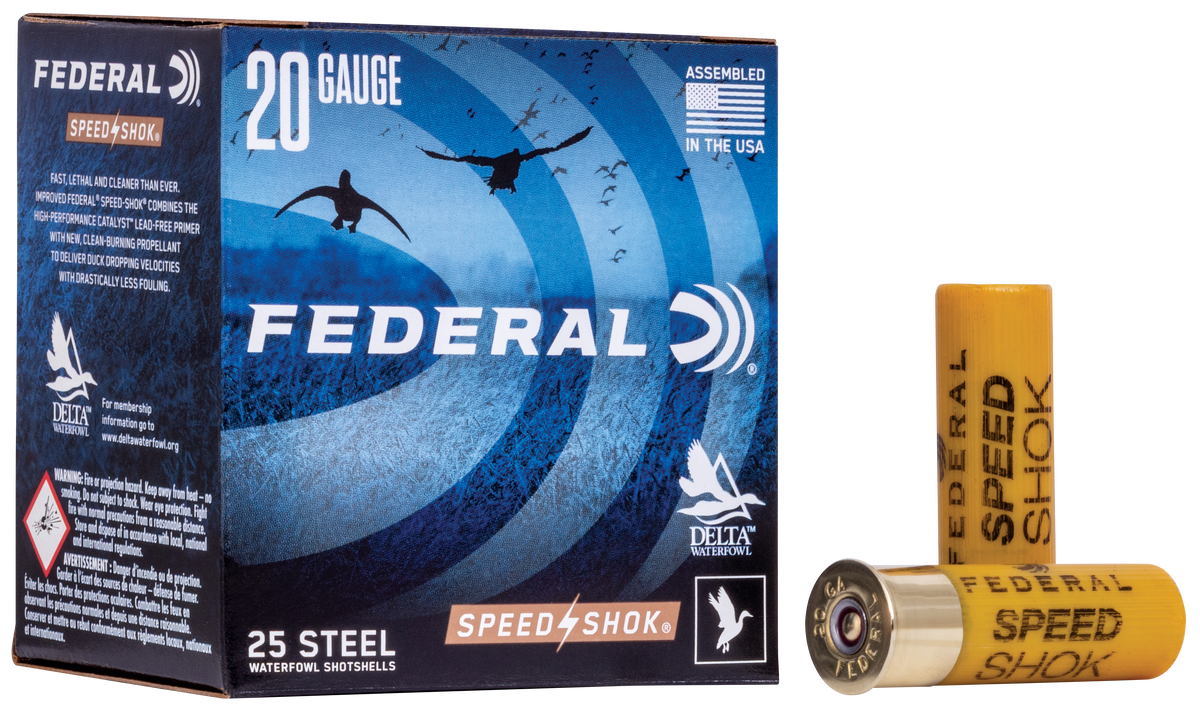 Federal WF2087 Speed-Shok 20 Gauge 2.75" 3/4 oz #7 Shot Shotshells - Box or Case