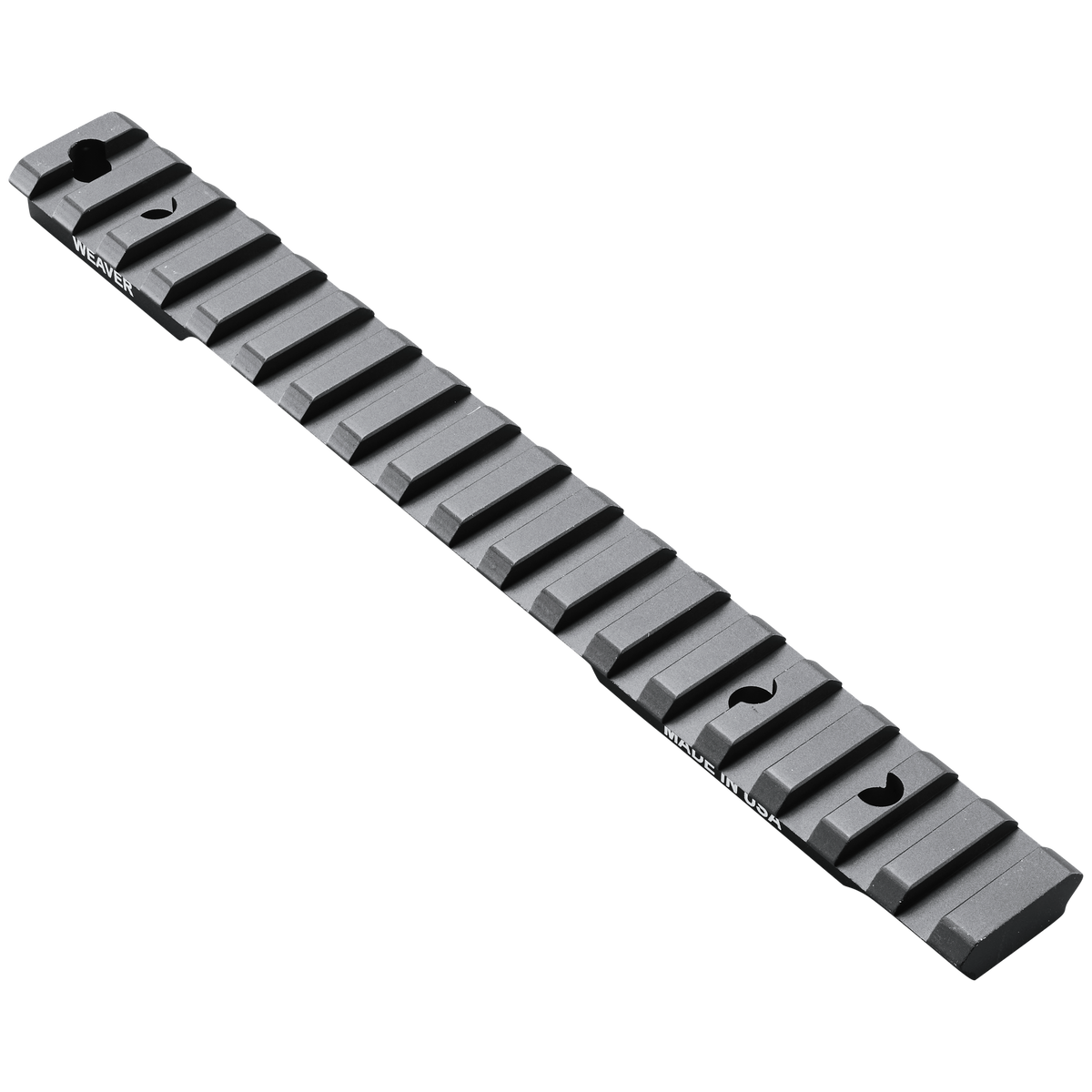 Weaver Mounts 99474 Extended Multi-Slot Base - Black Anodized Aluminum - Fits Mossberg Patriot Long Action