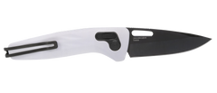 S.O.G One-Zero XR 3.10" Folding Plain CPM S35VN White Sculpted Aluminum Handle