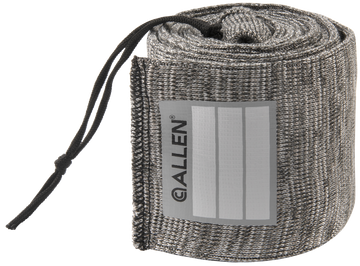 Allen 13167 Stretch Knit Gun Sock Gray 52 in Silicone-Treated - Holds Scoped Rifles & Shotguns