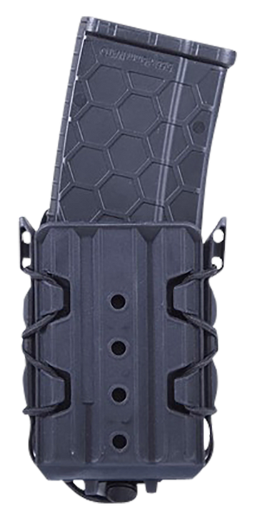 High Speed Gear TACO V2 Polymer Rifle Mag Pouch Black 2" Belt Clip/MOLLE U-Mount