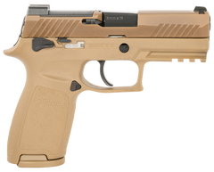 Sig Sauer P320 M18 9mm Luger 3.9" 10+1 Semi-Auto Pistol - Coyote - CA Compliant