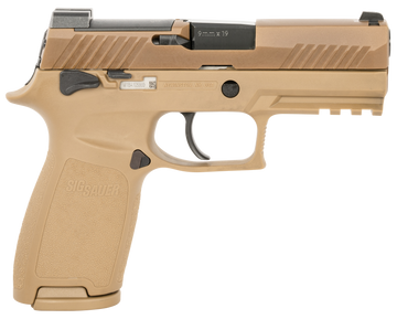 Sig Sauer P320 M18 9mm Luger 3.9" 10+1 Semi-Auto Pistol - Coyote - CA Compliant